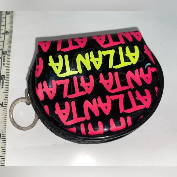 Robin Ruth Atlanta Coin Purse Keychain Zipper Mini - Picture 5 of 12